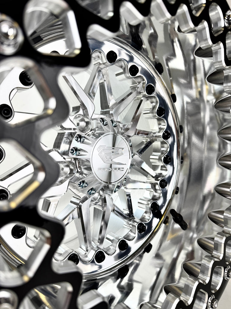 Impact - FF Forged Polished Beadlock - Silver RZR Pro R 5x4.5