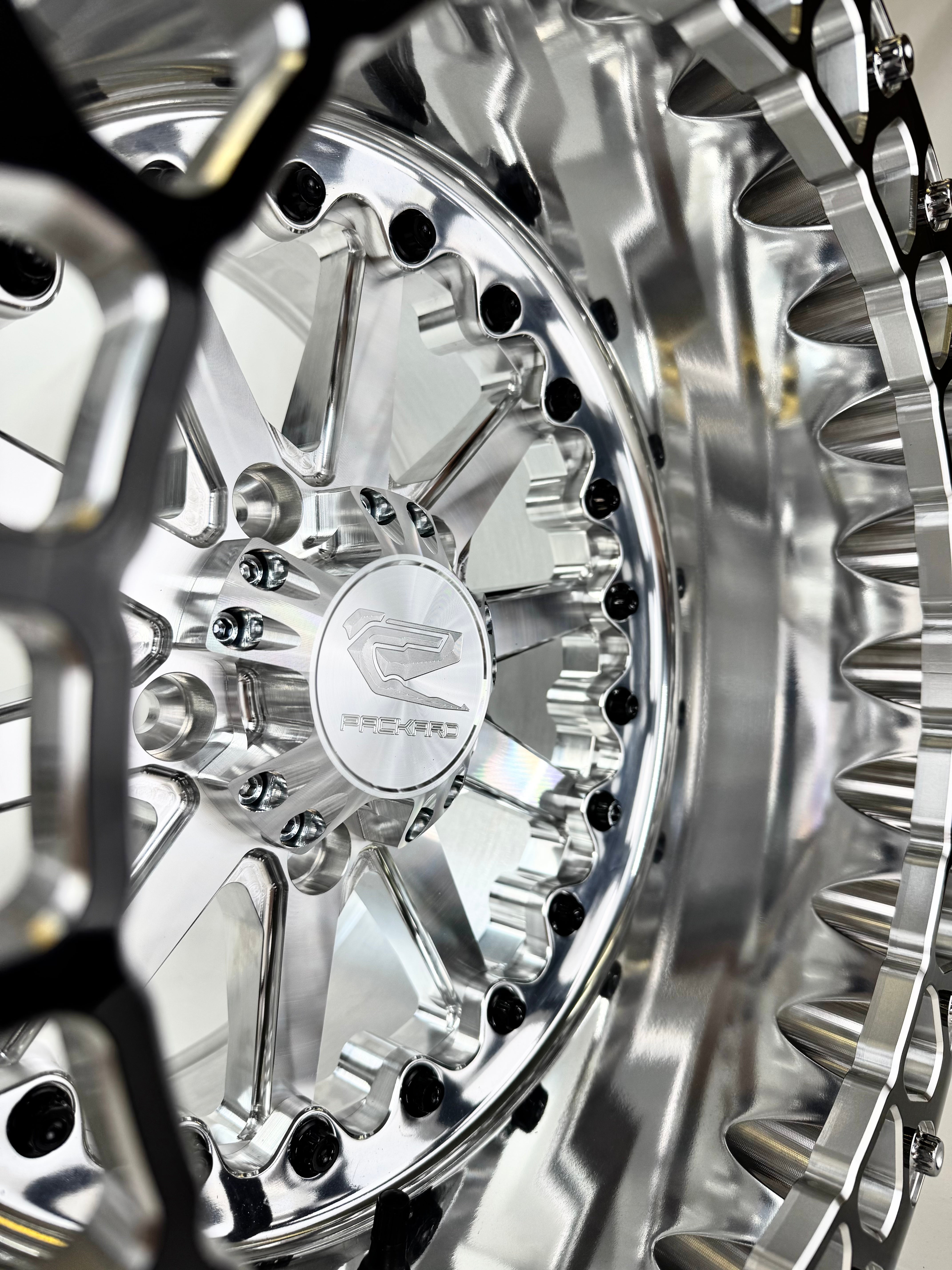 Element - FF Forged Polished Beadlock - Silver RZR Pro R 5x4.5
