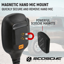 Load image into Gallery viewer, Hand Mic for G1 Mobile Radio with Scosche MagicMount