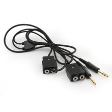 Load image into Gallery viewer, General Aviation Pilot Headset Extension Splitter Cable
