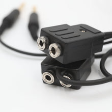 Load image into Gallery viewer, General Aviation Pilot Headset Extension Splitter Cable