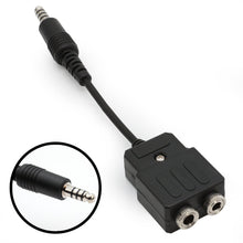 Load image into Gallery viewer, General Aviation to Helicopter Pilot Headset Adapter