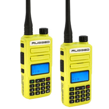 Load image into Gallery viewer, 2 Pack - Rugged GMR2 PLUS - GMRS and FRS Two Way Handheld Radios - Grey