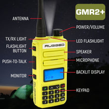 Load image into Gallery viewer, GO BAG - High Visibility GMR2 PLUS Emergency Radio Bundle