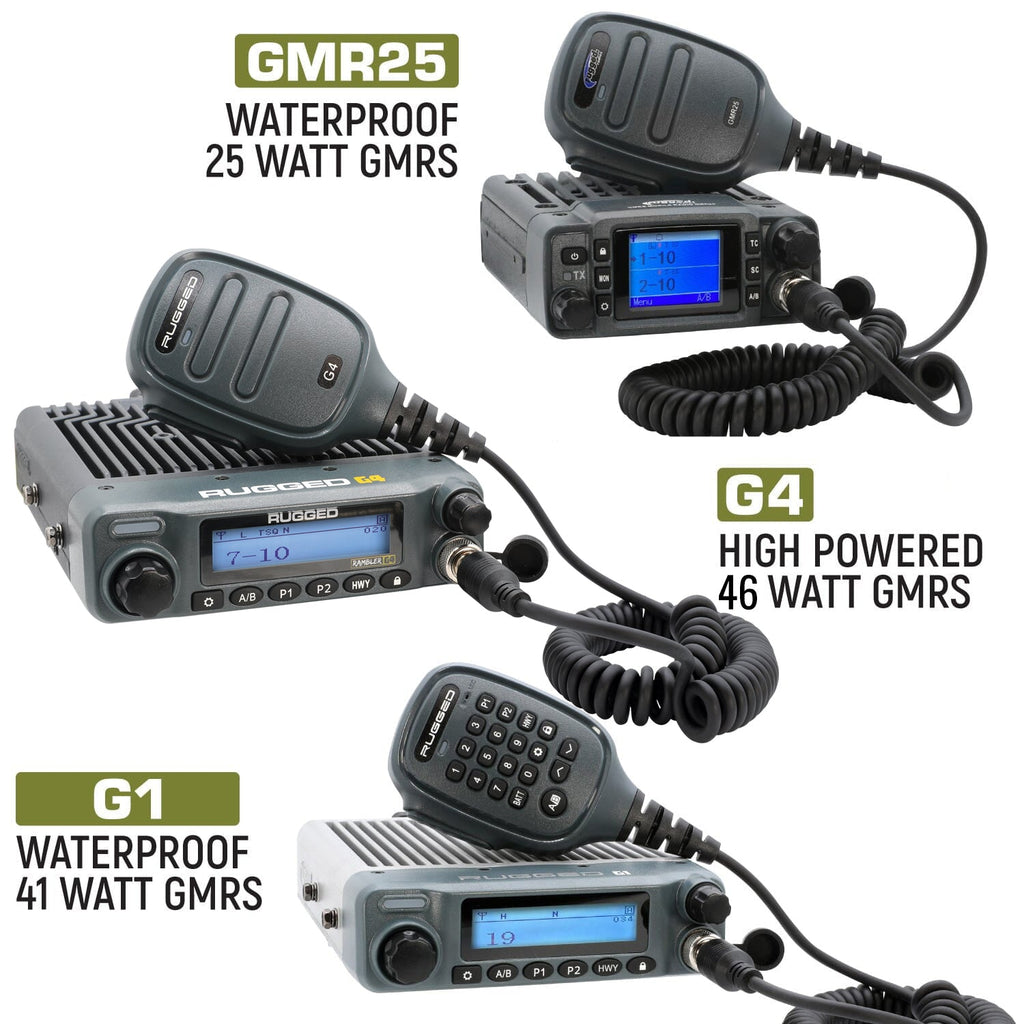 Mercedes Sprinter Van Two-Way GMRS Mobile Radio Kit - G1 Waterproof