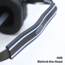 Load image into Gallery viewer, Listen Only Headsets with 3.5 mm Mono Audio Cable - H40 Behind-the-Head