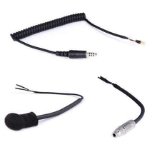 Load image into Gallery viewer, Peltor 4-Conductor Helmet Kits - Mic / 1/8  Ear Bud Jack / Coil Cord / Straight