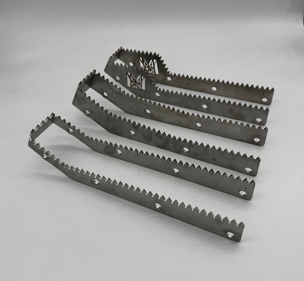 Yamaha YFZ450R/YFZ450X DC-PRO GEN III Nerf Bars W/Built in Heel Guards