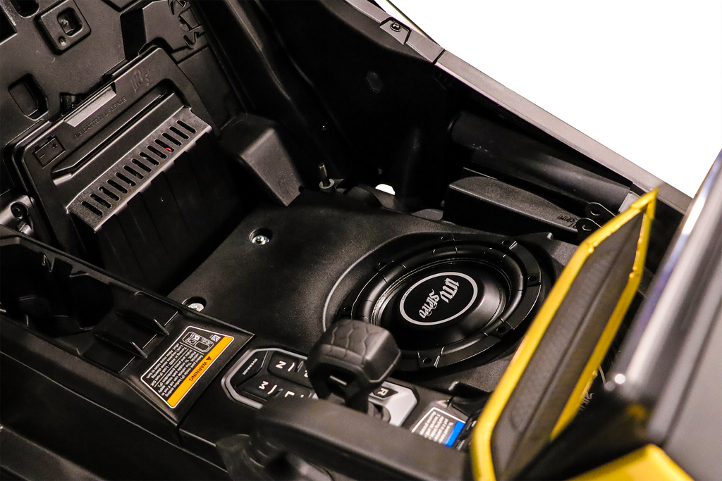 Can-Am® Maverick R 10" Front Driver Subwoofer Enclosure (2-SEAT MODELS) – Unload