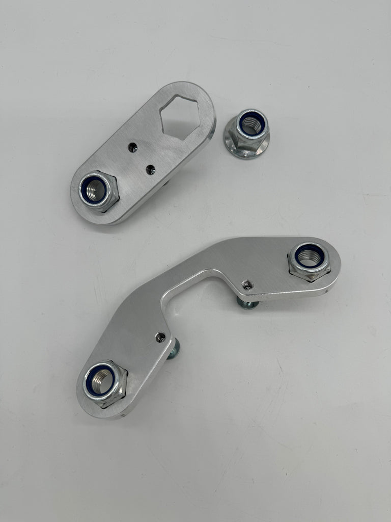 Can-Am Maverick R Radius Rod Nut Plate Kit