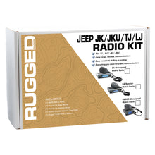 Load image into Gallery viewer, Jeep Wrangler TJ LJ JK JKU and Rubicon Two-Way GMRS Mobile Radio Kit - JK 2-Door (07-10) and JKU 4-Door (07-19) / Rambler G4
