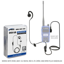 Load image into Gallery viewer, Lapel Mic - 1 Wire with Ear Hook for Handheld Radios
