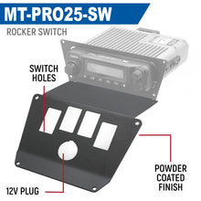 Load image into Gallery viewer, Lower Accessory Panel for 2025 Polaris RZR Pro XP Pro R and Pro S Radio Mount - Jack Mount