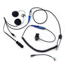 Load image into Gallery viewer, RACE SERIES Complete Motorcycle Communication Kit with OFFROAD Cables and R1 Radio