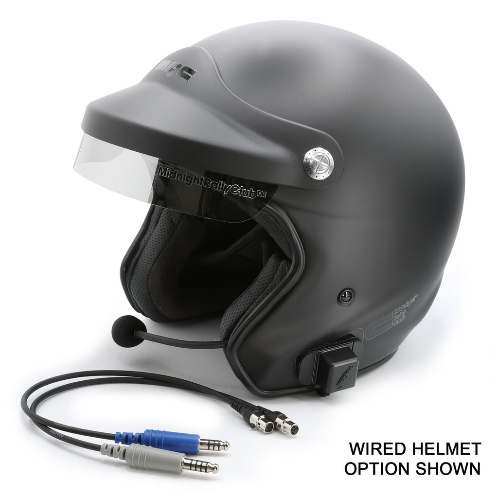 MRC Grudge Open Face Helmet - UTV Play Helmet - Small / Wired