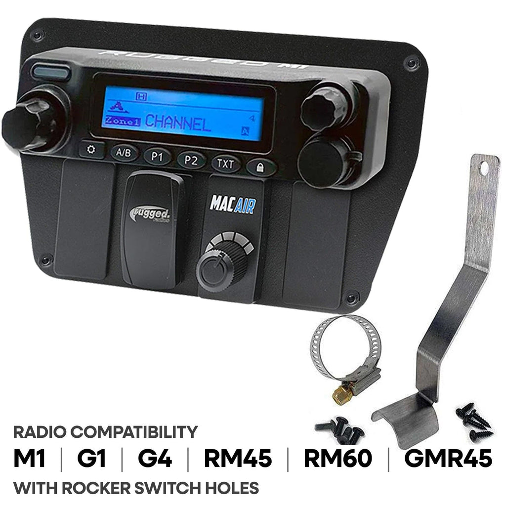 Can-Am Commander Intercom and Radio Mount - Rugged RDM