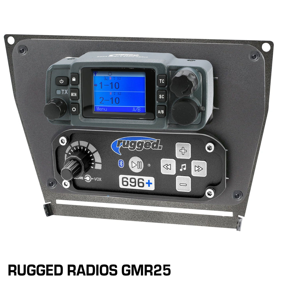 Polaris RZR PRO XP RZR Turbo R and RZR PRO R Dash Mount Radio and Intercom - Rugged M1/G1/G4/RM45/RM60/GMR45
