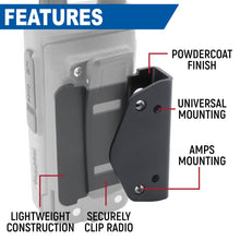 Load image into Gallery viewer, Radio Mount for Handheld Radios