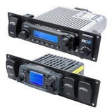 Yamaha Wolverine RMAX Mount for Mobile Radio and Rocker Switches - GMR25 / ABM25 / RM-25WP