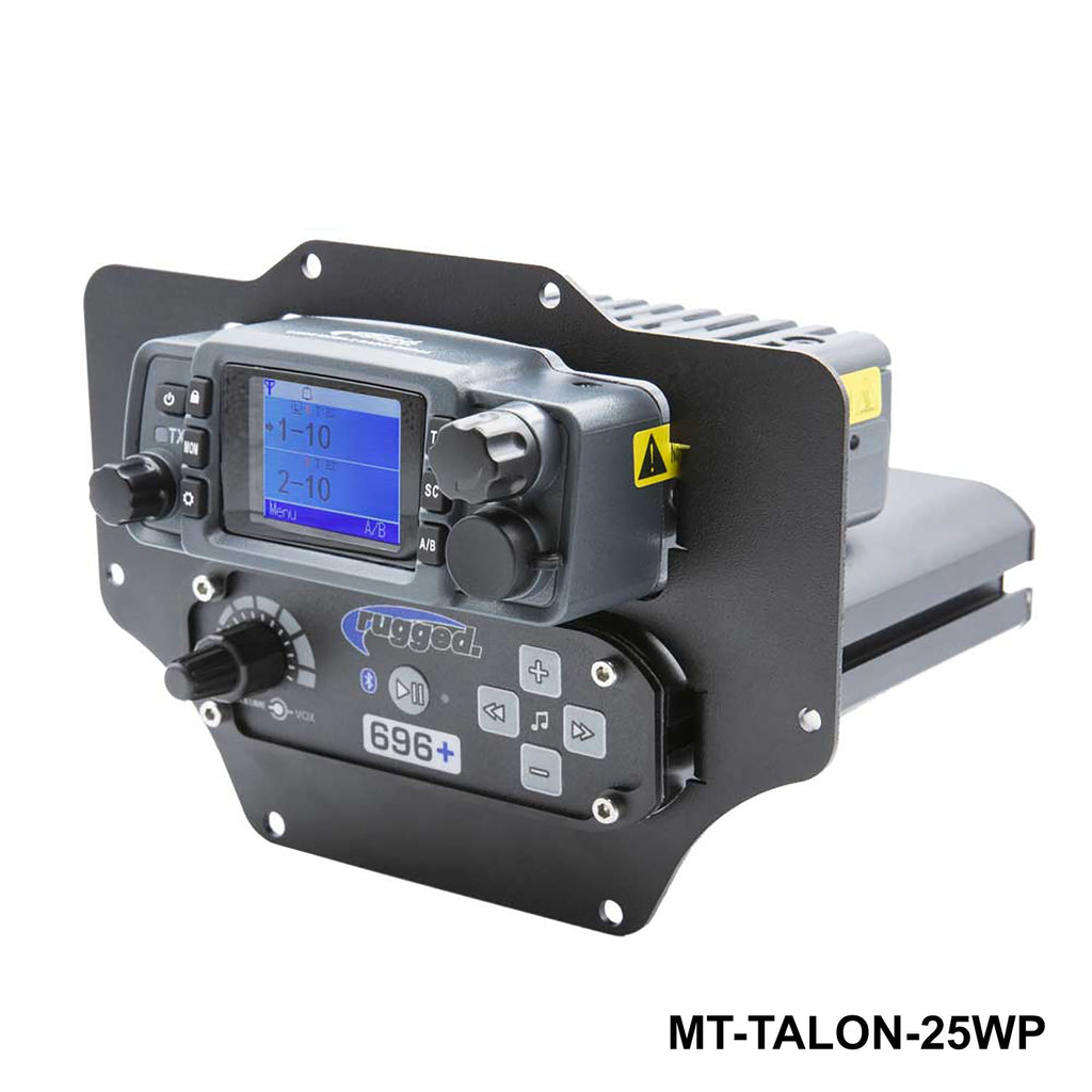 Honda Talon Mount for Radio Intercom and Switches - GMR25 or ABM25 Radio+ Rugged Intercom