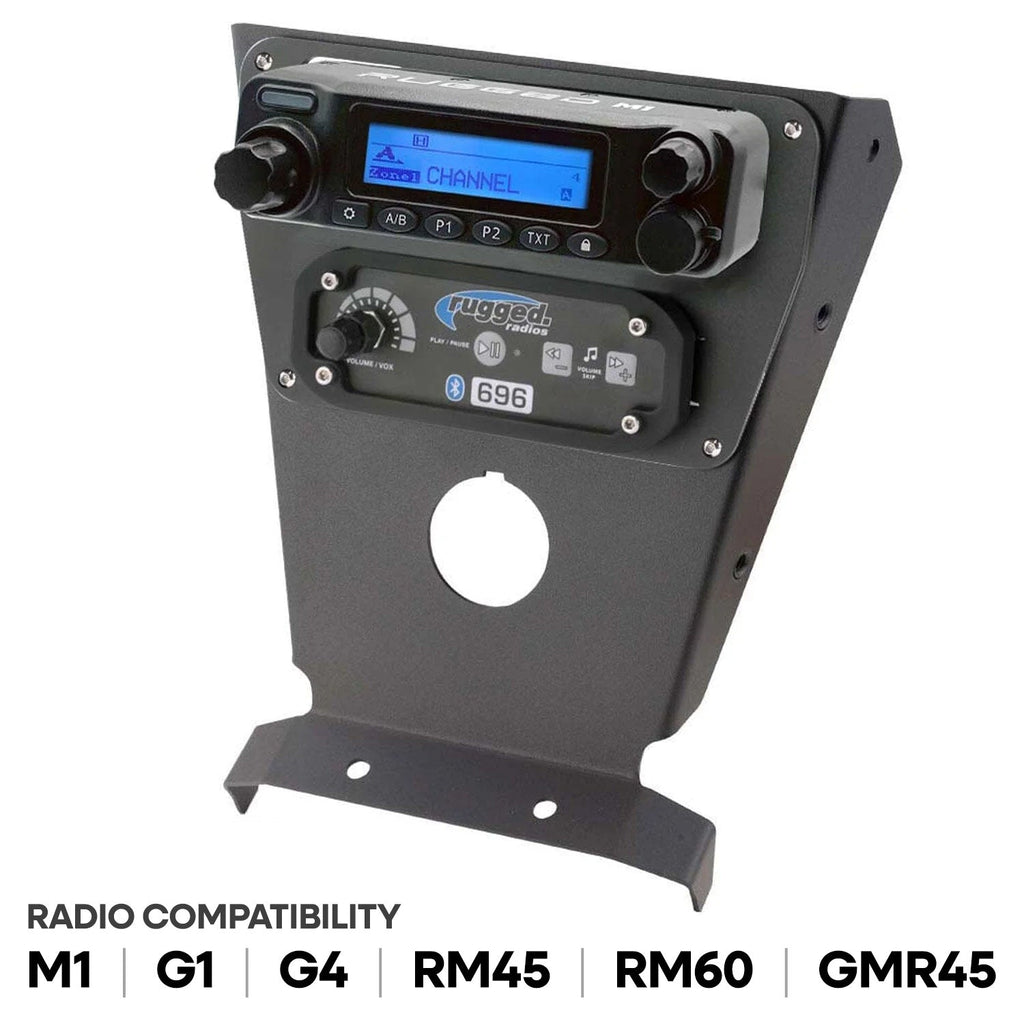 Can-Am X3 Multi Mount Kit for Rugged UTV Intercoms and Radios - Icom F5021