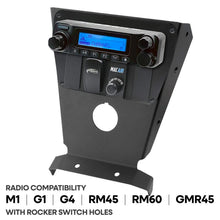 Load image into Gallery viewer, Can-Am X3 Multi Mount Kit for Rugged UTV Intercoms and Radios - Rugged M1/G1/G4/RM45/RM60/GMR45 with Switch Holes