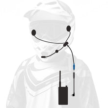 Load image into Gallery viewer, ENDURO Moto Kit -  Includes Helmet Kit and Compact Harness Cable - without Radio