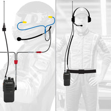 Load image into Gallery viewer, NASCAR Driver and Crew Chief Long Track Racing Kit with RDH16 Radios