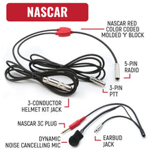 Load image into Gallery viewer, NASCAR Driver and Crew Chief Long Track Racing Kit with RDH16 Radios