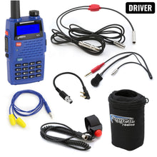 Load image into Gallery viewer, NASCAR Driver Only Communication Kit with V3 Radio