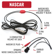 Load image into Gallery viewer, NASCAR Driver and Crew Chief Racing Kit with V3 Radios