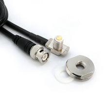 Load image into Gallery viewer, 15 Ft Antenna Coax Cable with BNC Connector and 3/8 NMO Mount