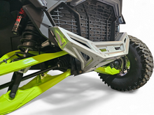 Load image into Gallery viewer, 2022-2025 Polaris RZR Pro R, Pro S, Turbo R Machined Billet Front Winch Bumper (Clear Anodize)