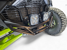 Load image into Gallery viewer, 2022-2025 Polaris RZR Pro R, Pro S, Turbo R Machined Billet Front Winch Bumper (Black Anodize)