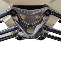 Load image into Gallery viewer, 2017-2021 Can Am X3 Maverick EOD Radius Rod Plate with Tow Hook Gun Metal