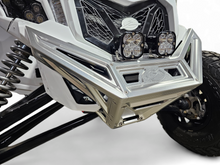 Load image into Gallery viewer, 2017 to Current Can-Am X3 Maverick Machined Billet Front Winch Bumper (Clear Anodize)