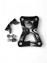 Load image into Gallery viewer, 2022-2025 Polaris RZR Turbo R/Pro R Radius Rod Plate with Tow Hook Black