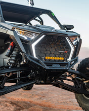 Load image into Gallery viewer, 2022-2025 Polaris RZR Pro R, Pro S, Turbo R Machined Billet Front Winch Bumper (Black Anodize)