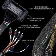 Load image into Gallery viewer, RZR® Pro Series Ride Command Front &amp; Rear RCA Output + Speaker Wire &amp; Remote | U