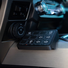 Load image into Gallery viewer, '17-22 Ford F250/F350/F450 SDHQ Built Switch Pros RCR-Force-12 Flow Through Center Console Keypad Mount