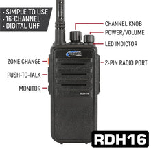 Load image into Gallery viewer, RUGGED Wired Driver Only Communication Kit with RDH16 Radio - Kit with Helmet Speakers