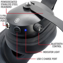 Load image into Gallery viewer, RW-H52 Bluetooth Headset for Cell Phones - 2-Way Radio Compatible