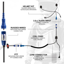 Load image into Gallery viewer, RACE SERIES Complete Motorcycle Communication Kit with OFFROAD Cables