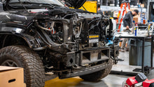 Load image into Gallery viewer, '21-Current Ram 1500 TRX SDHQ Built Behind the Grille LED Light Bar Mount