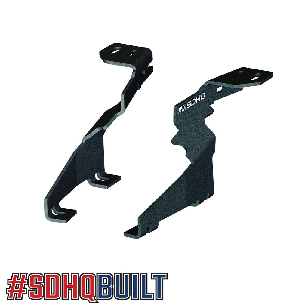 '23-24 FORD SUPER DUTY SDHQ BUILT A-PILLAR LIGHT MOUNTS