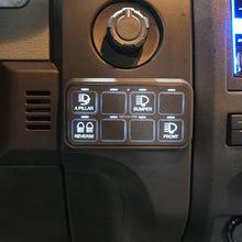 Load image into Gallery viewer, 2009-2014 SDHQ Built Ford F150 Switch Pros Keypad 9100 Mount