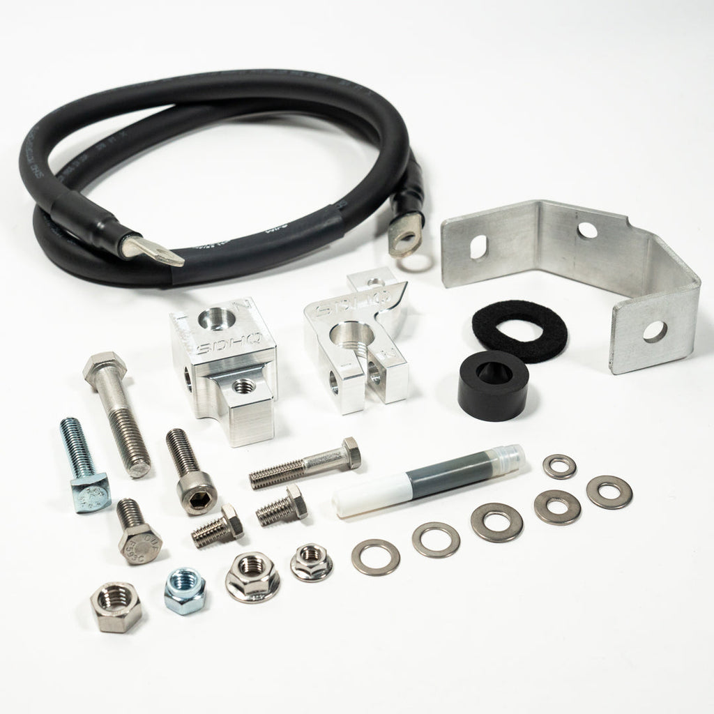 '19-2023 SDHQ Built Ford Ranger Billet Battery Terminal and Distribution Kit