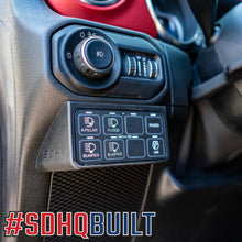 Load image into Gallery viewer, '18-Current Jeep JL SDHQ Built Switch Pros SP-9100 Keypad Mount