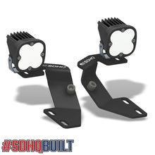 Load image into Gallery viewer, '03-23 Toyota 4Runner SDHQ Built A-Pillar Light Mounts individual parts display