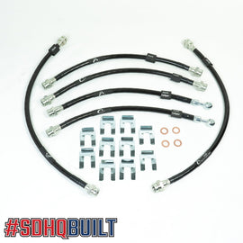 '07-21 Toyota Tundra SDHQ Built 6 Piece Brake Line Kit parts